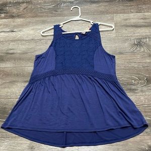 Navy Tank Top